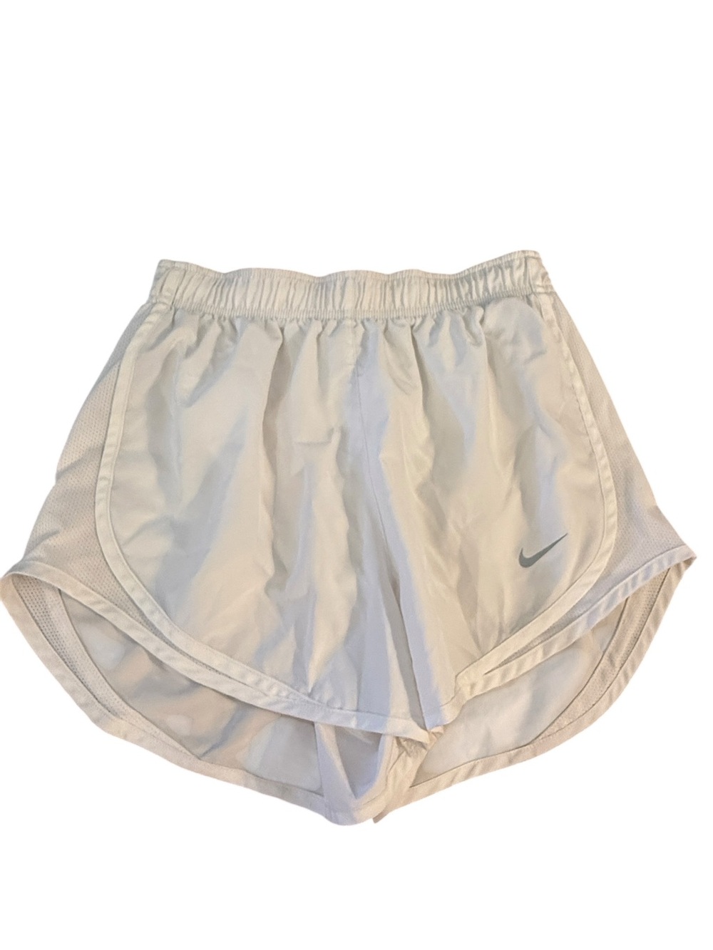 Nike White Women's Lightweight Athletic Shorts